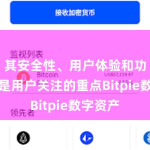 其安全性、用户体验和功能性都是用户关注的重点Bitpie数字资产