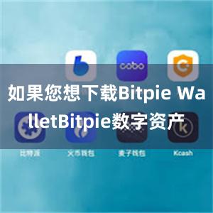 如果您想下载Bitpie WalletBitpie数字资产